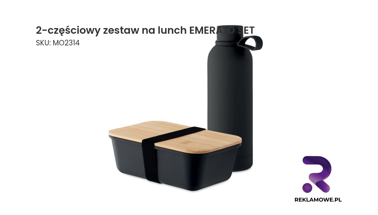 2-częściowy zestaw na lunch EMERALD SET 2-częściowy zestaw na lunch EMERALD SET
