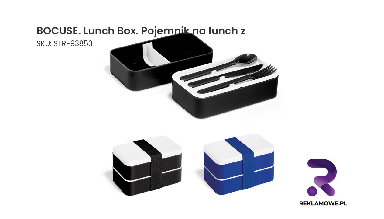 BOCUSE. Lunch Box. Pojemnik na lunch z PP i PS 680 mL BOCUSE Lunch Box Pojemnik na lunch