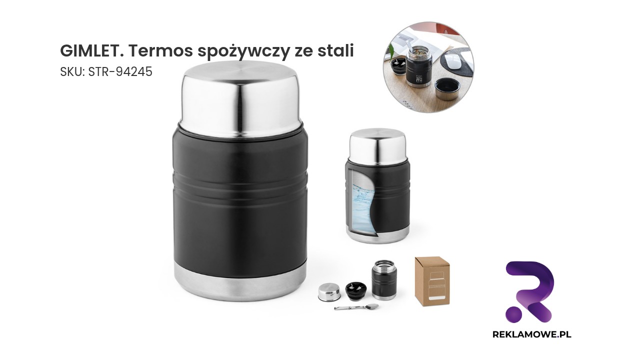 Termos spożywczy GIMLET ze stali nierdzewnej