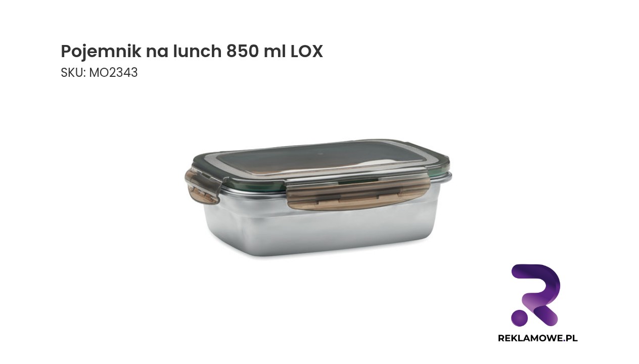 Pojemnik na lunch 850 ml LOX Pojemnik na lunch 850 ml marki LOX