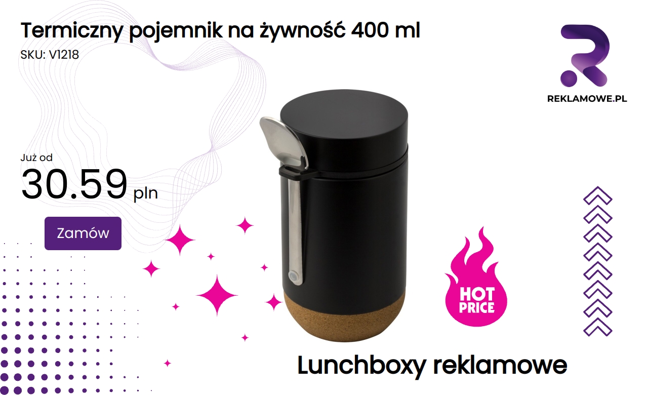 Termiczny pojemnik na żywność 400 ml