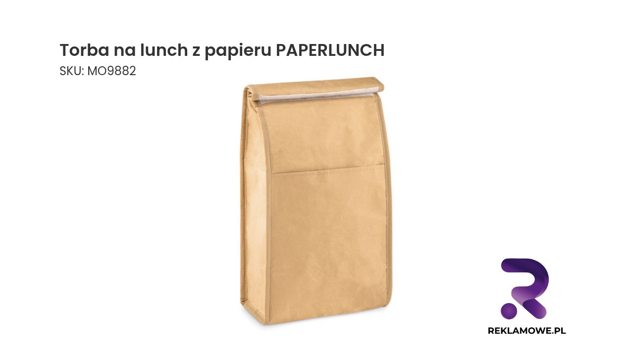 Torba na lunch z papieru PAPERLUNCH Torba na lunch z papieru PAPERLUNCH