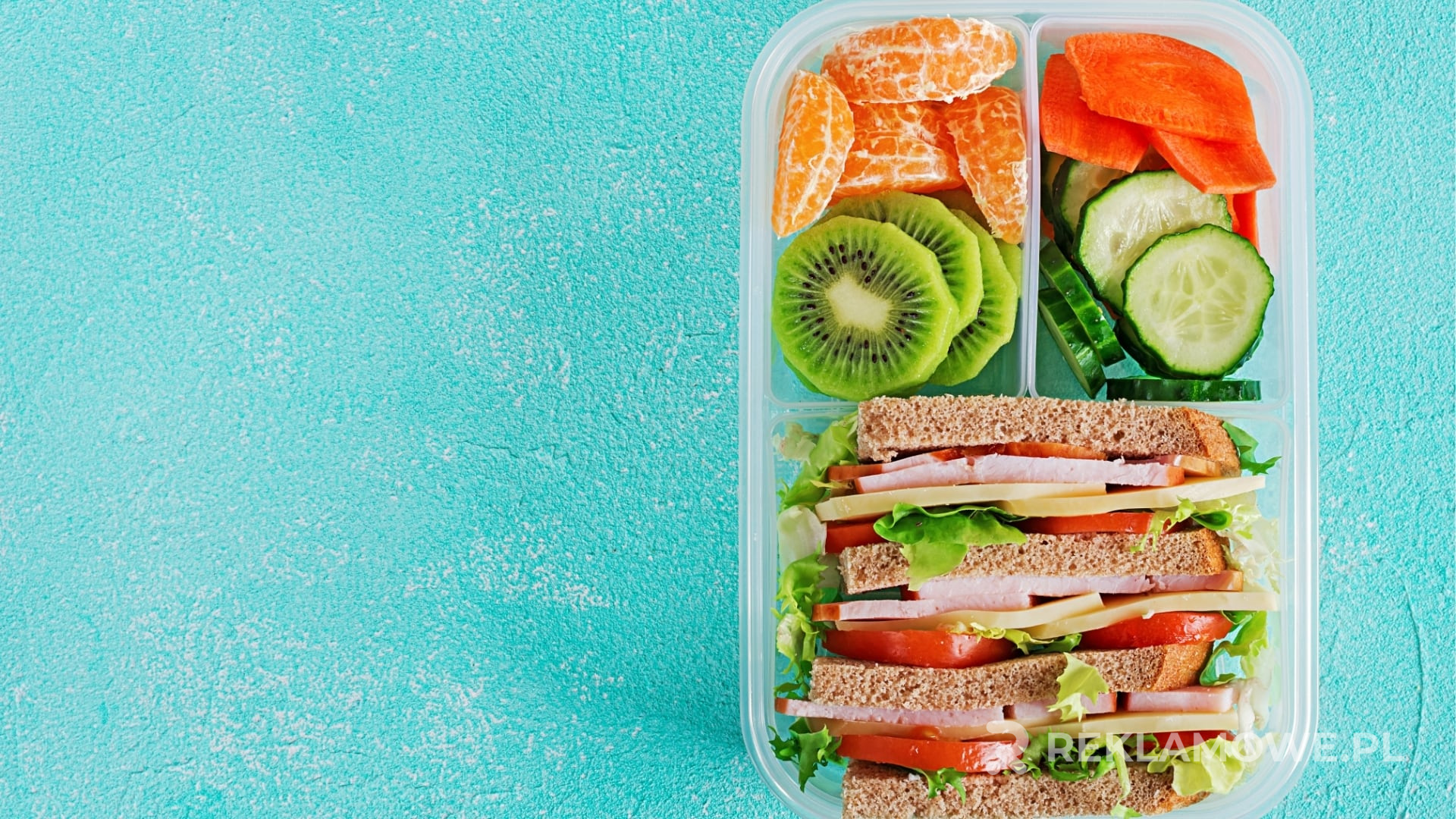 Ekologiczny lunchbox reklamowy z naturalnych materiałów