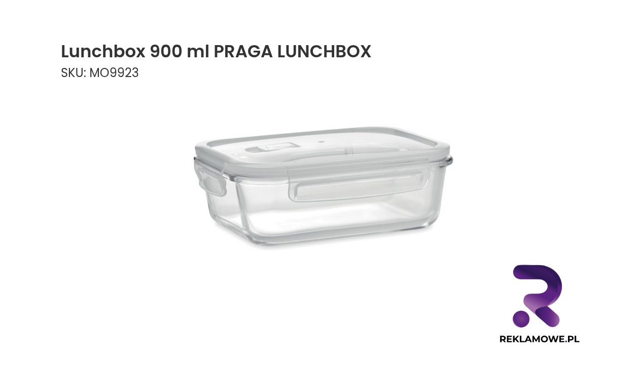 Lunchbox 900 ml PRAGA LUNCHBOX Lunchbox 900 ml PRAGA - pojemnik na lunch do pracy i szkoły