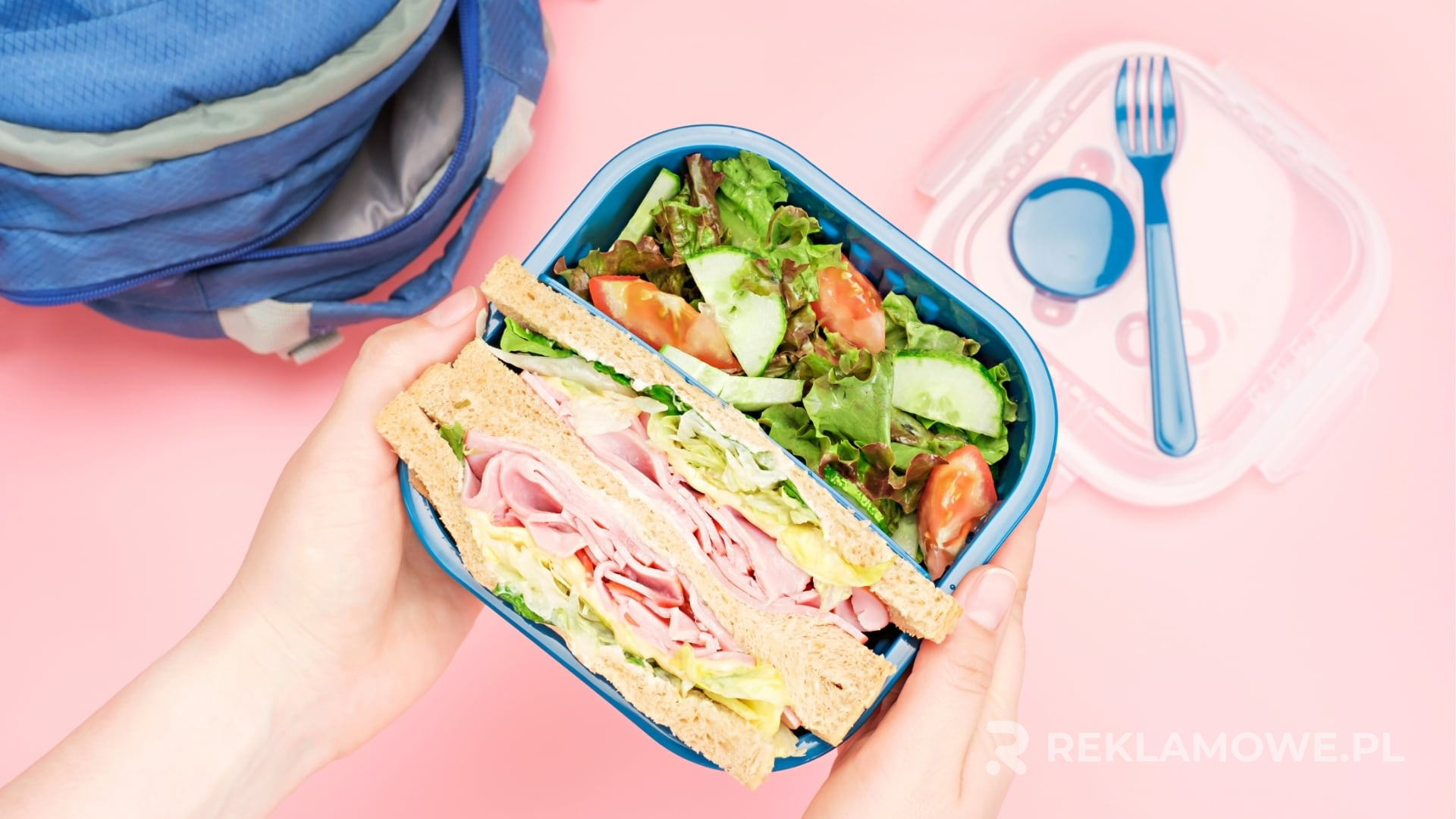 Kolorowy lunchbox reklamowy