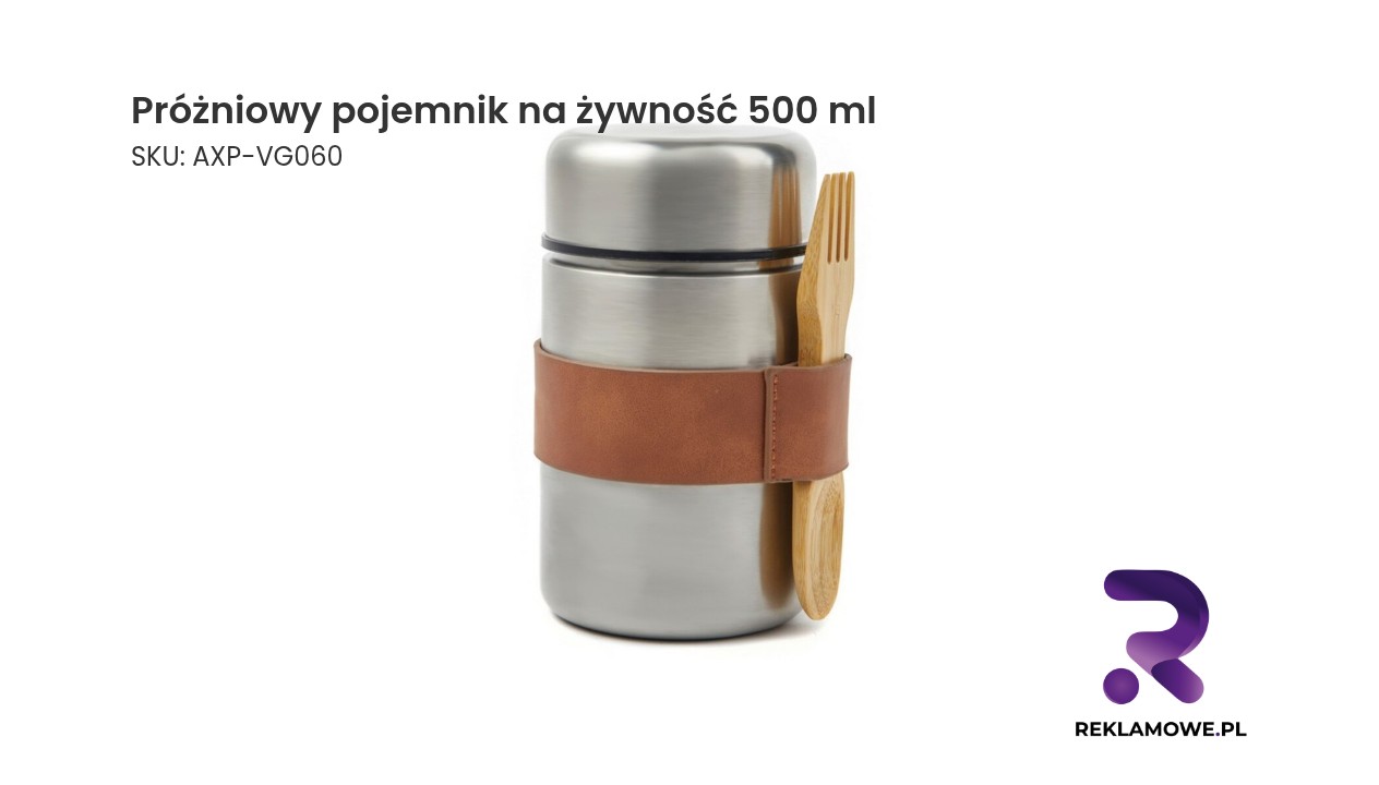 Próżniowy pojemnik na żywność 500 ml VINGA Miles Próżniowy pojemnik na żywność 500 ml - szczelny pojemnik do przechowywania żywności