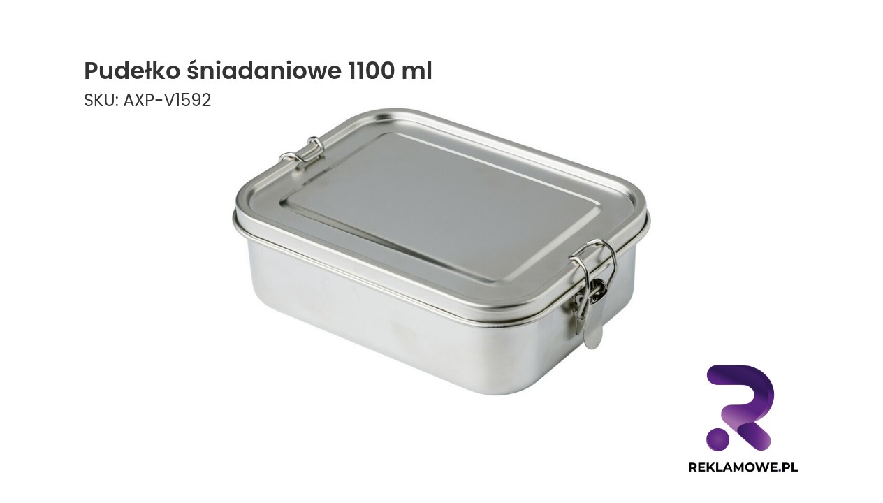 Pudełko śniadaniowe 1100 ml Pudełko śniadaniowe 1100 ml – pojemny lunchbox na drugie śniadanie i posiłki