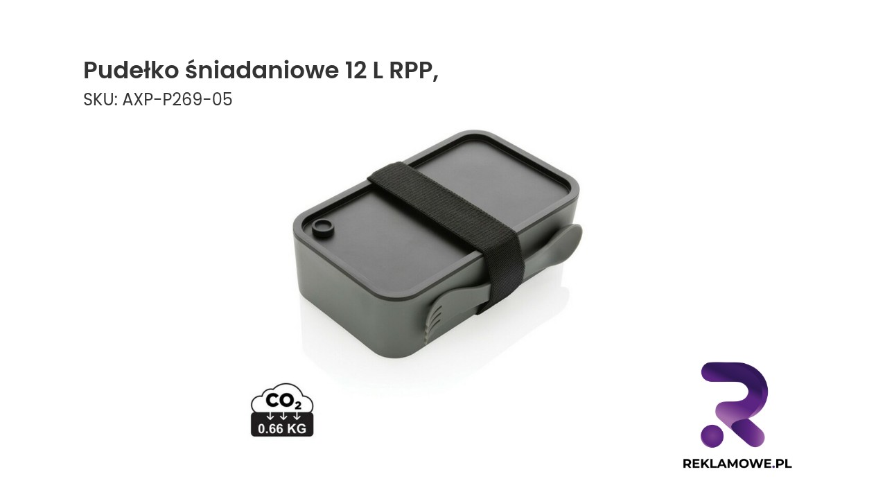 Pudełko śniadaniowe 12 L RPP – pojemne i praktyczne pudełko na lunch